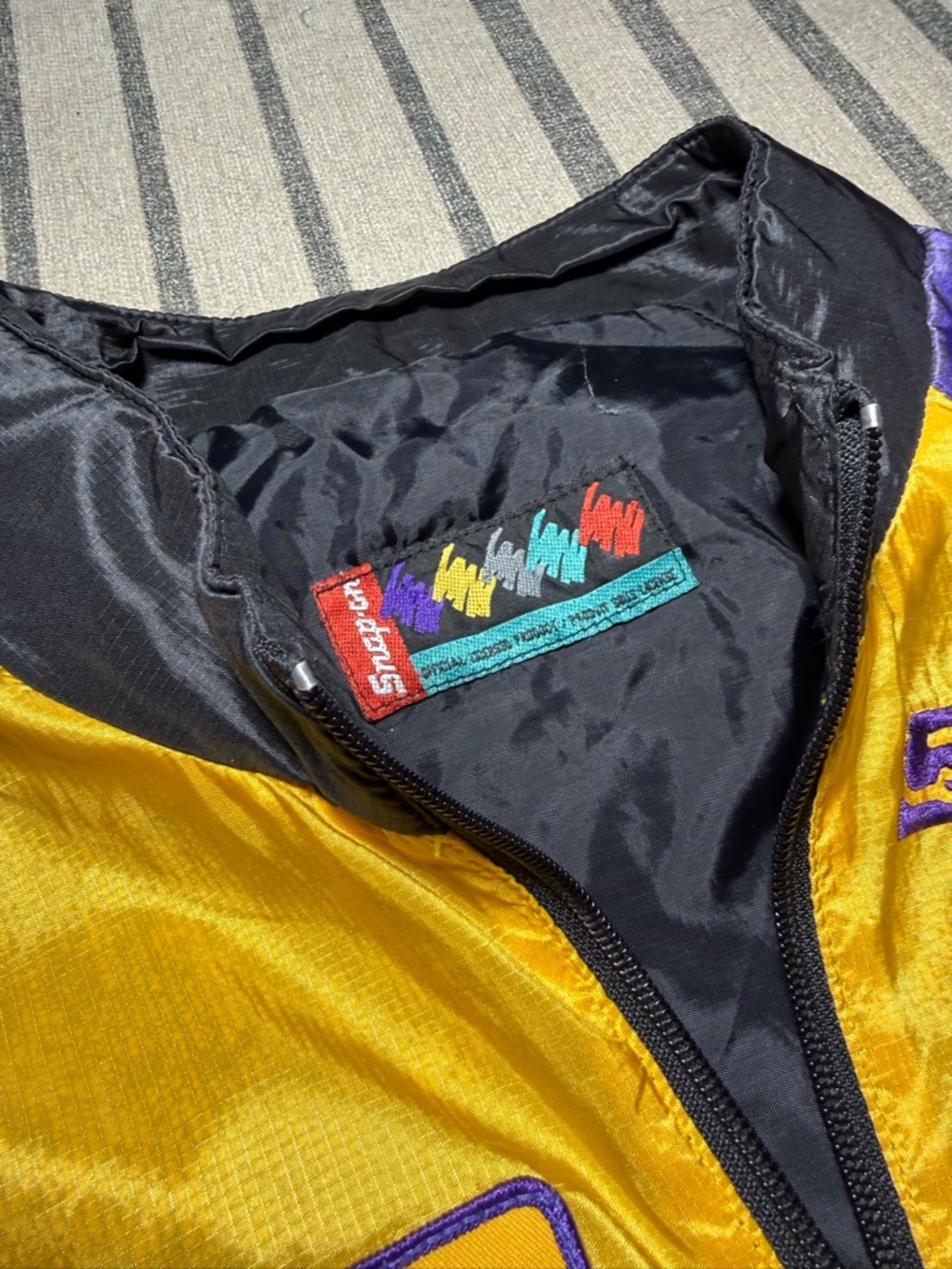 Vintage 90s Snap-On Motorsports Racing Windbreaker Jacket - Picture 2 of 8